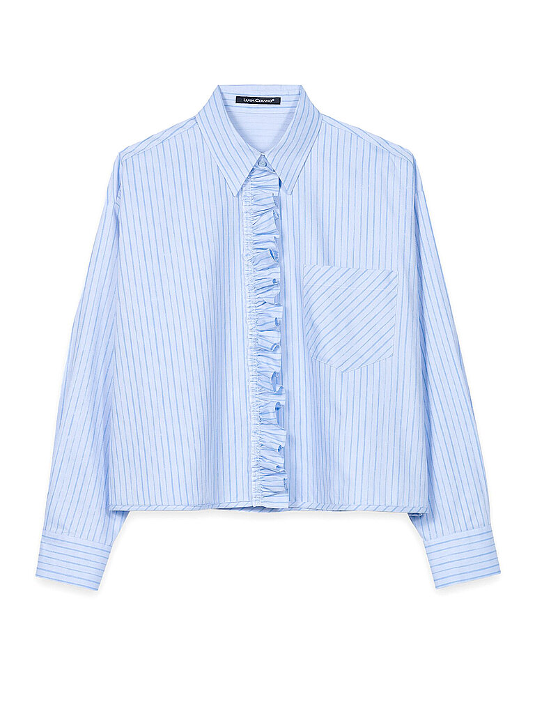 Bluse hellblau 42 damen