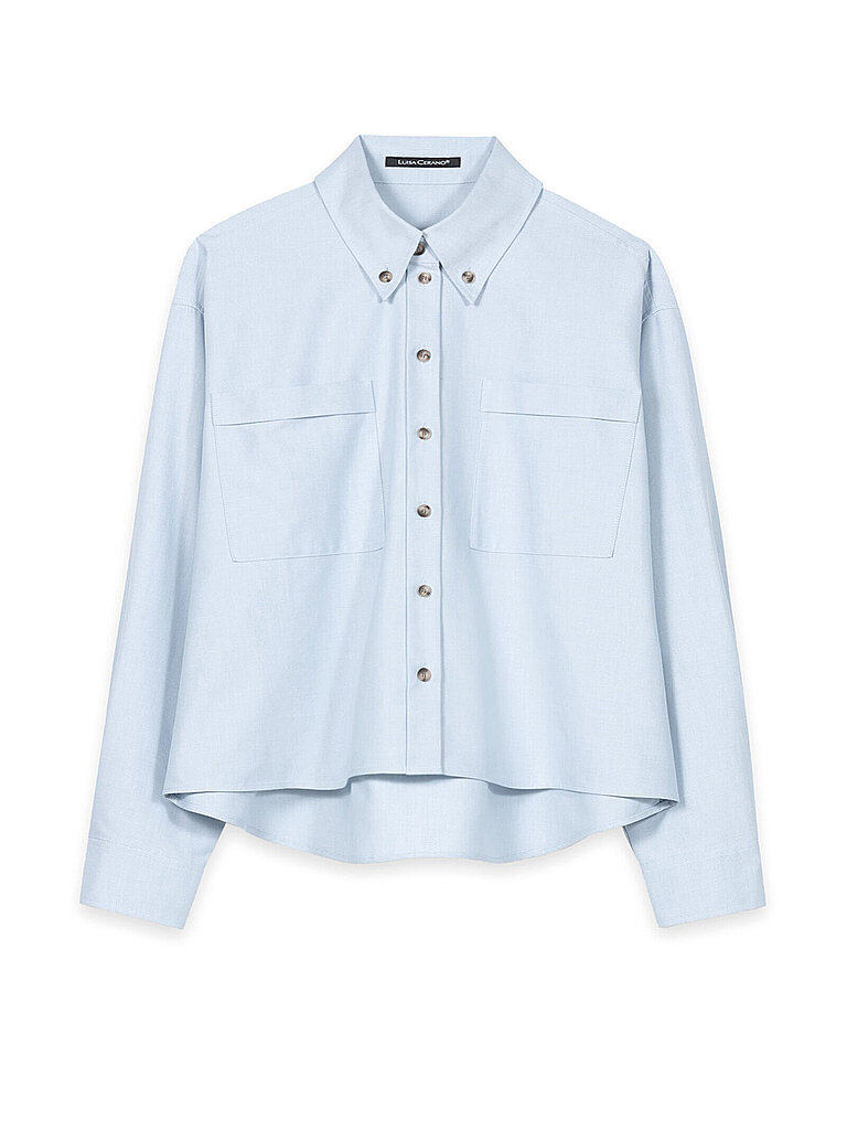 LUISA CERANO Hemdbluse  hellblau | 38
