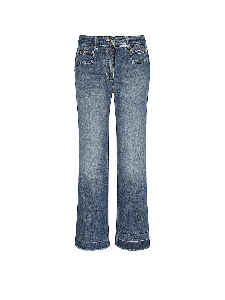 LUISA CERANO Jeans Straight Fit 7/8 blau | 38