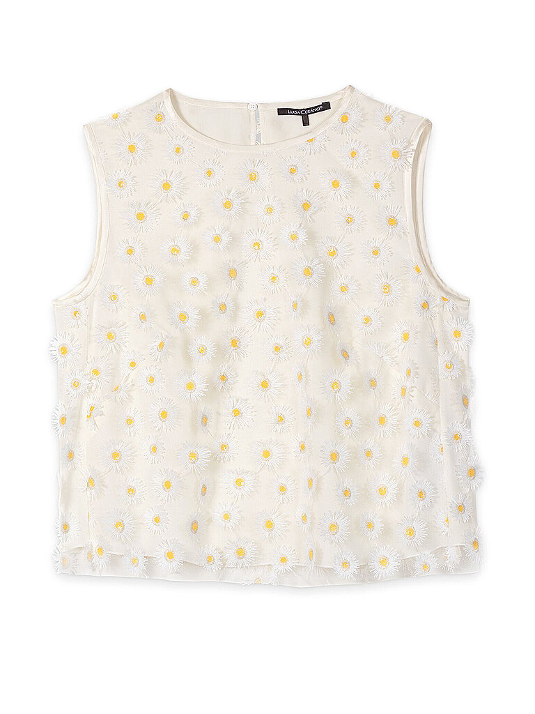 LUISA CERANO Top weiss 40 damen