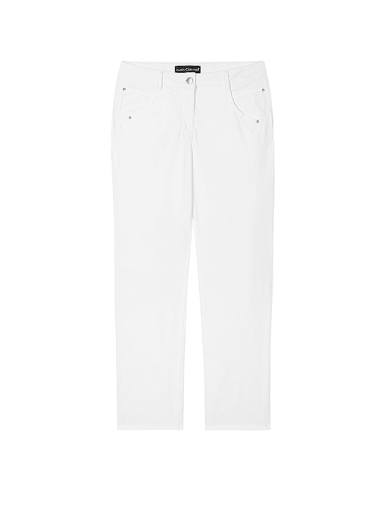 Jeans Straight Fit weiss 36 damen