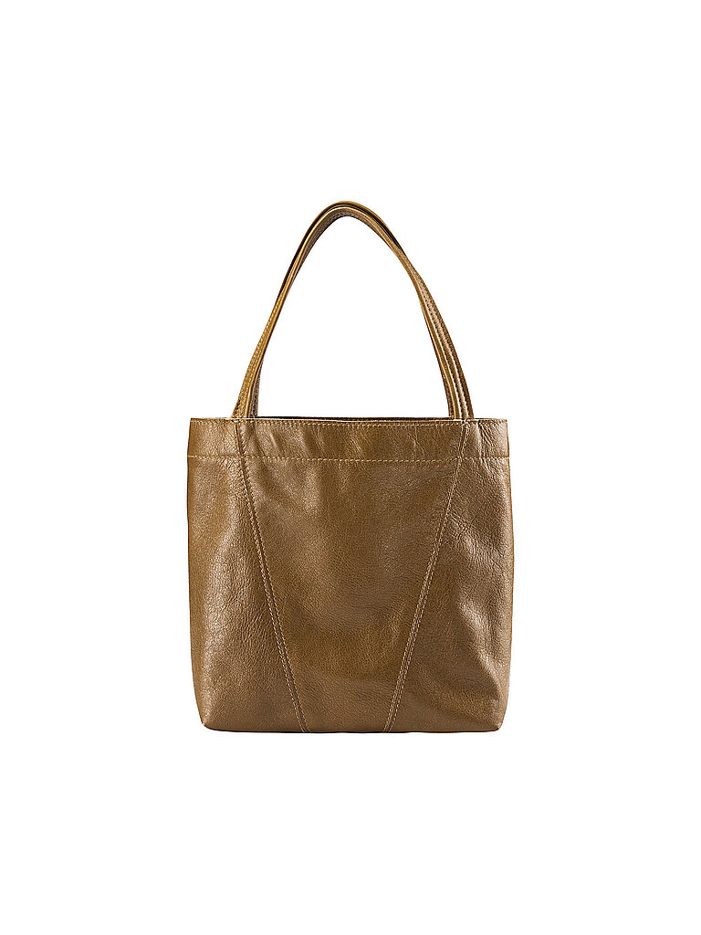 LUISA CERANO Ledertasche - Henkeltasche  grün