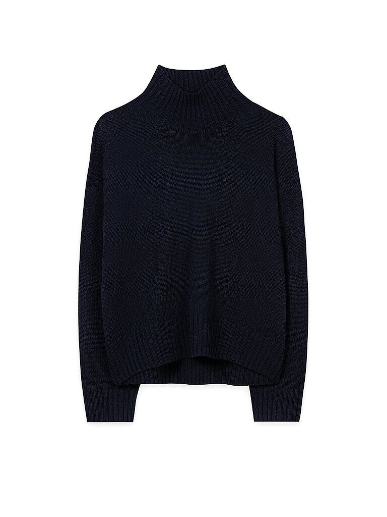 LUISA CERANO Rollkragenpullover  blau | 34