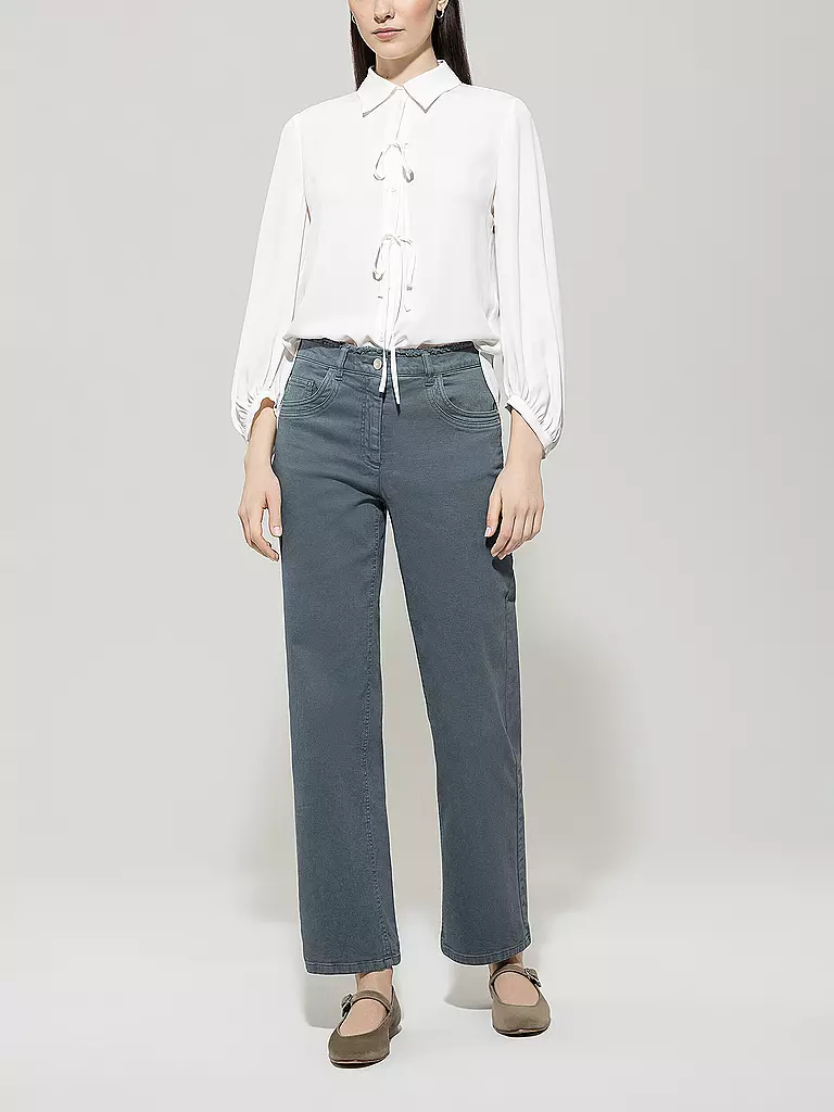LUISA CERANO | Bluse  | weiss