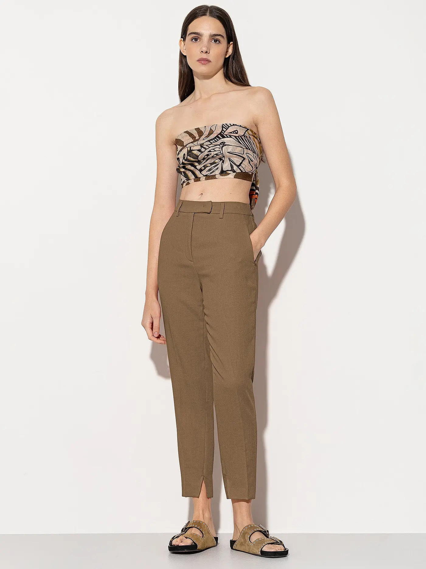 LUISA CERANO | Businesshose | braun