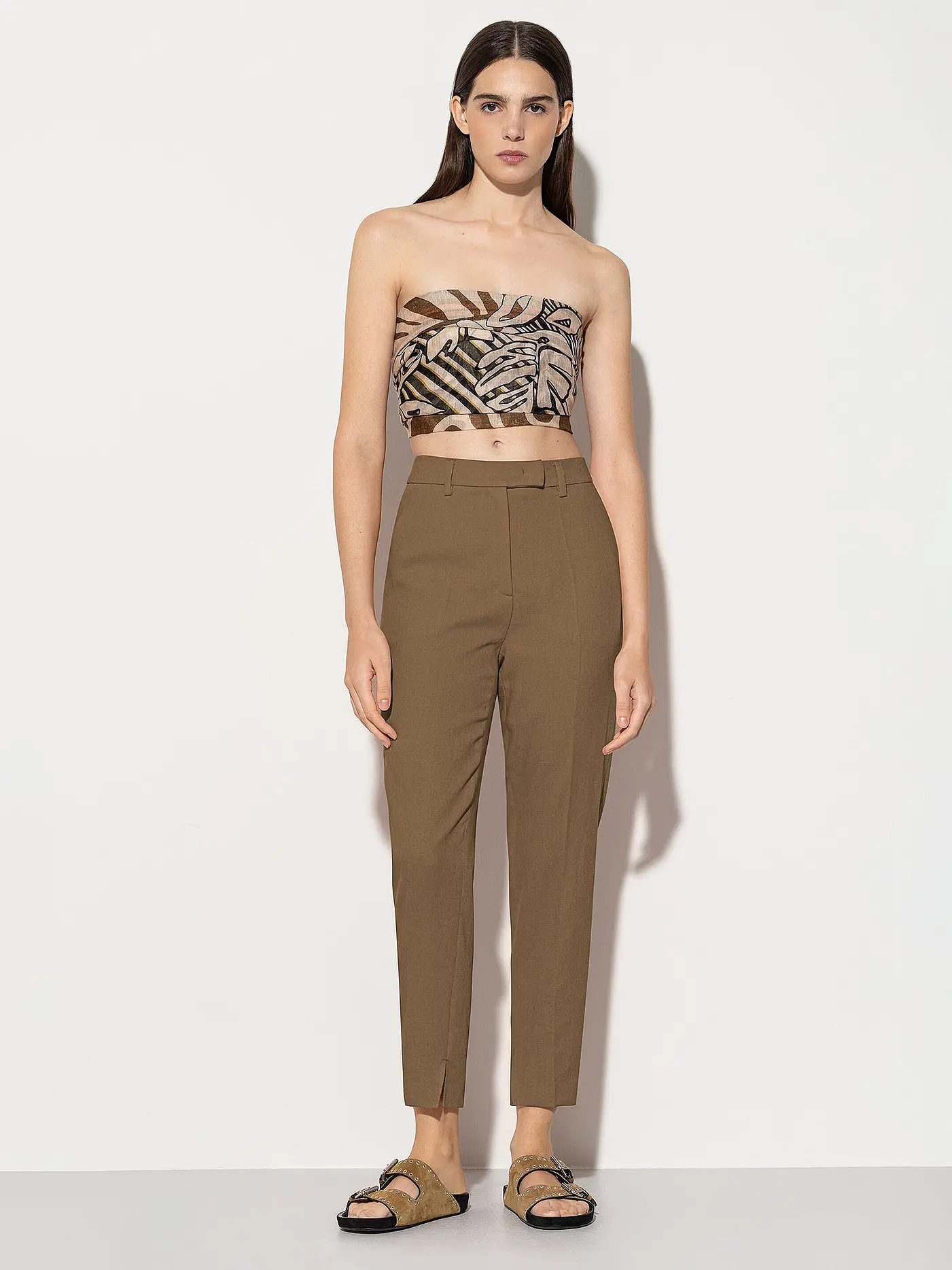 LUISA CERANO | Businesshose | braun