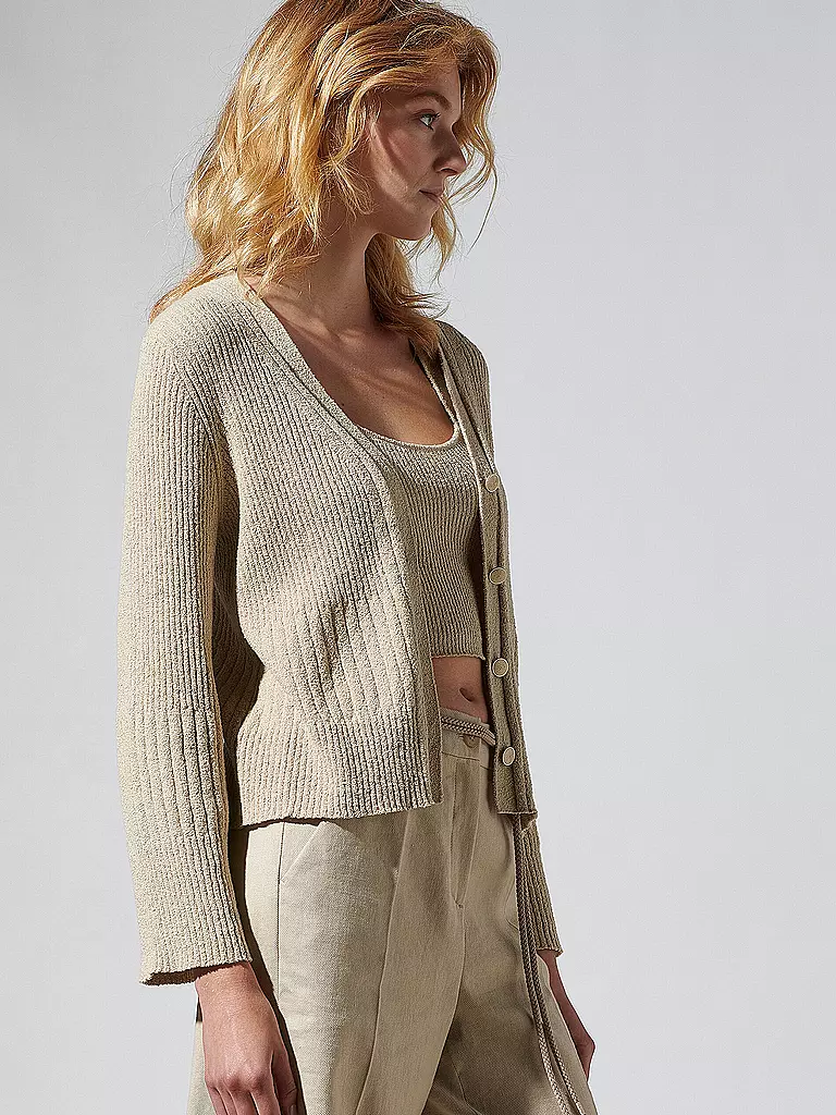 LUISA CERANO | Cardigan | beige