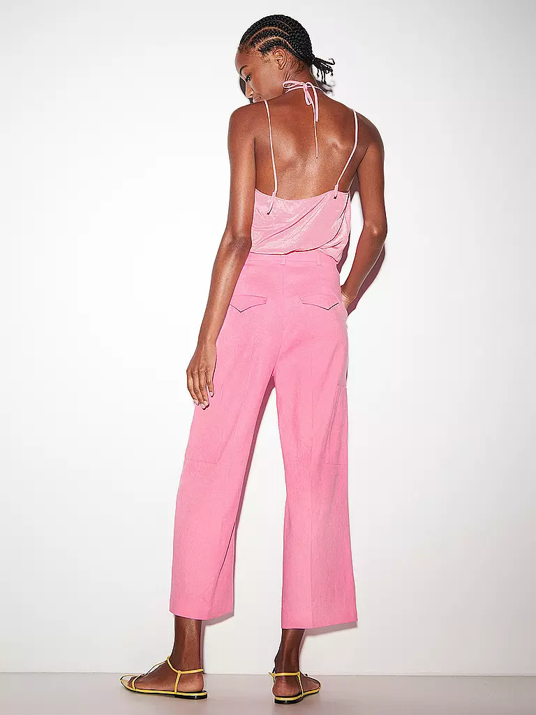 LUISA CERANO | Cargohose  | pink