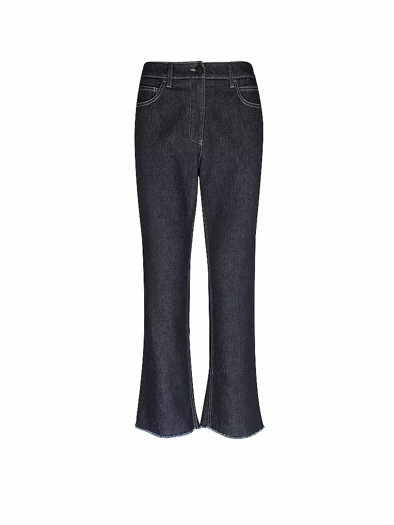 LUISA CERANO | Highwaist Jeans Flared Fit | schwarz