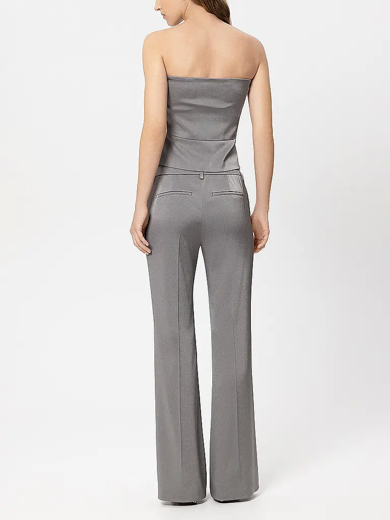 LUISA CERANO | Hose Flare Fit | Grau