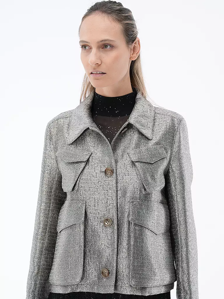LUISA CERANO | Jacke  | silber