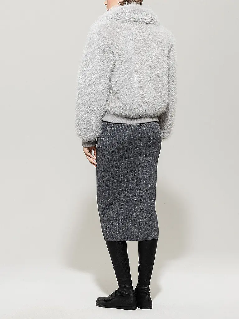 LUISA CERANO | Jacke in Felloptik | 