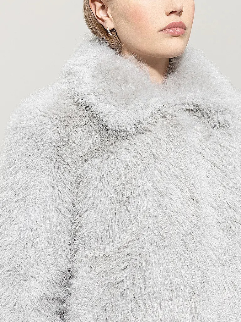 LUISA CERANO | Jacke in Felloptik | 