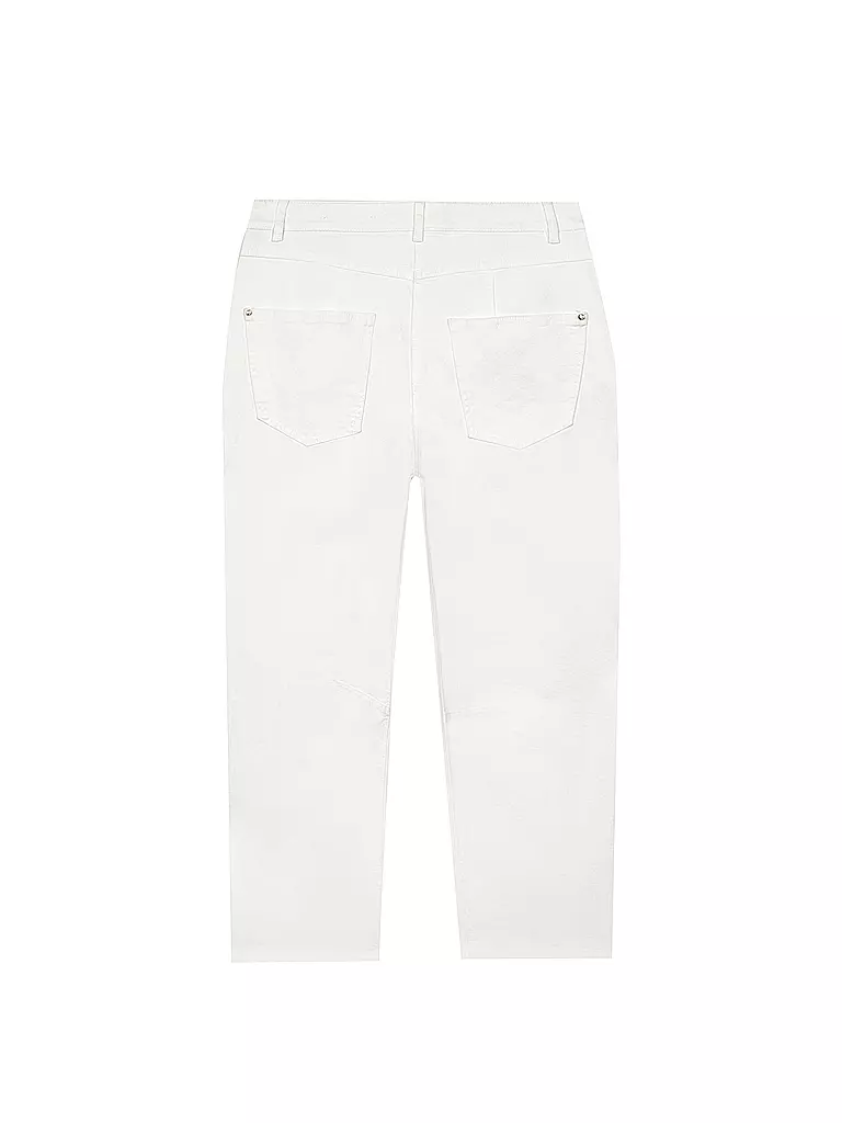 LUISA CERANO | Jeans 7/8 Straight Fit | creme