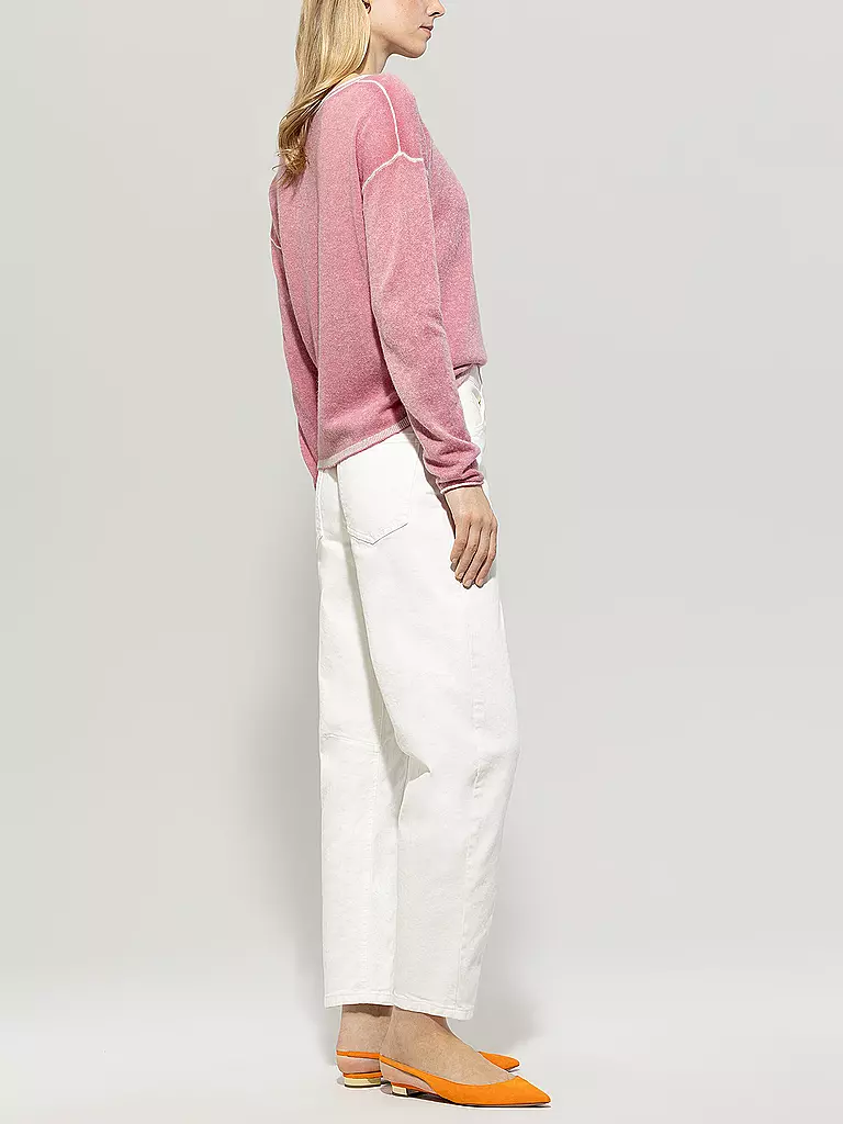 LUISA CERANO | Jeans 7/8 Straight Fit | creme