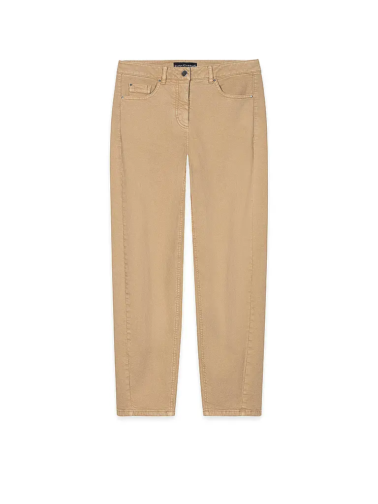 LUISA CERANO | Jeans Balloon Fit  | Camel