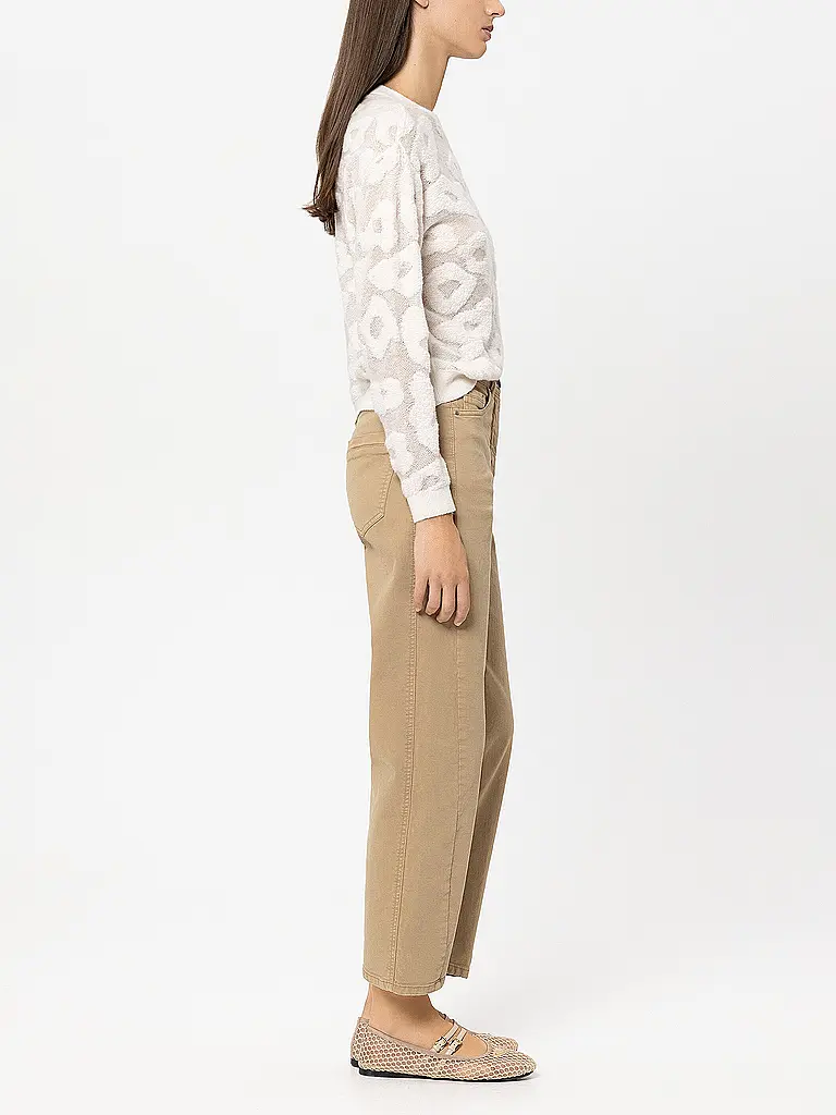 LUISA CERANO | Jeans Balloon Fit  | Camel