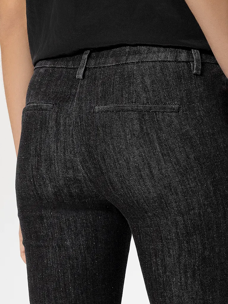 LUISA CERANO | Jeans Flared Fit  | Schwarz