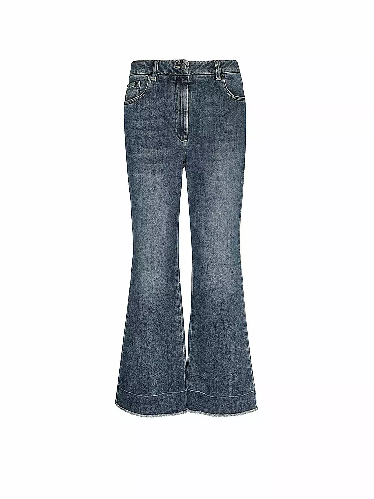 LUISA CERANO | Jeans Flared Fit 7/8  | blau