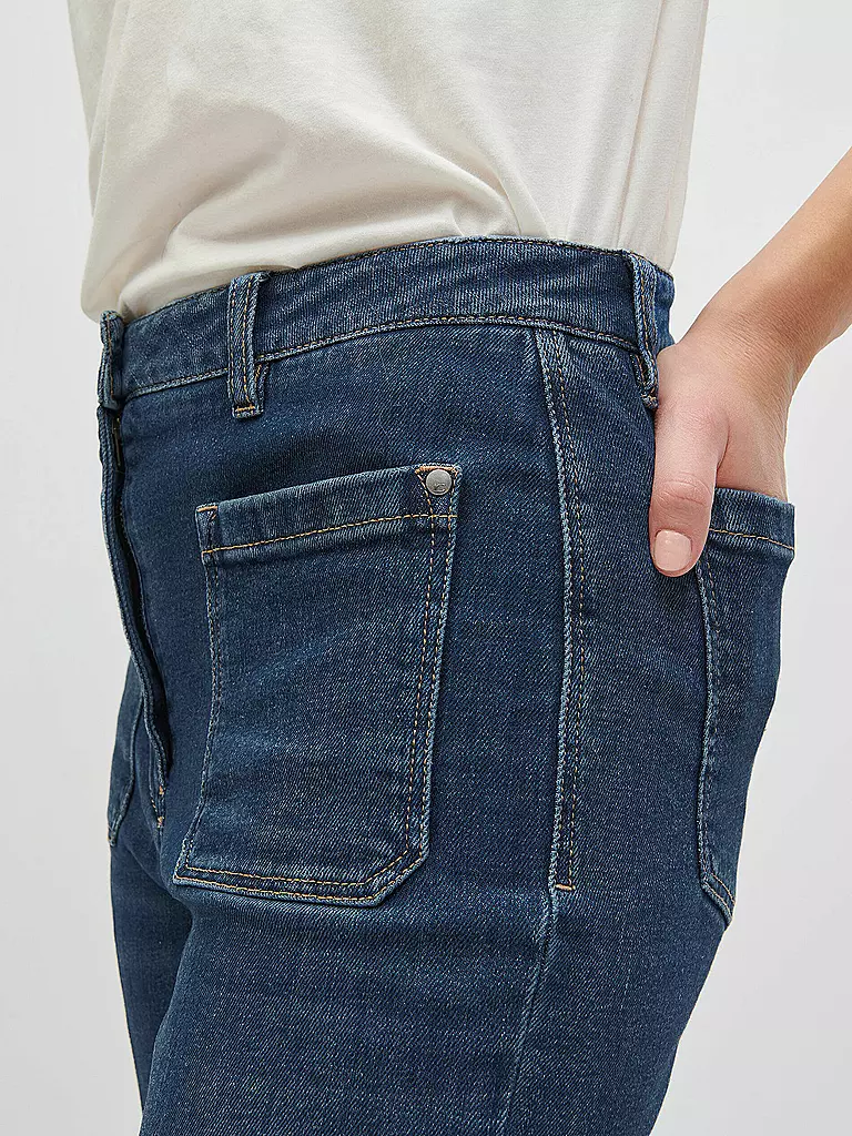 LUISA CERANO | Jeans Flared Fit AUTHENTIC | blau