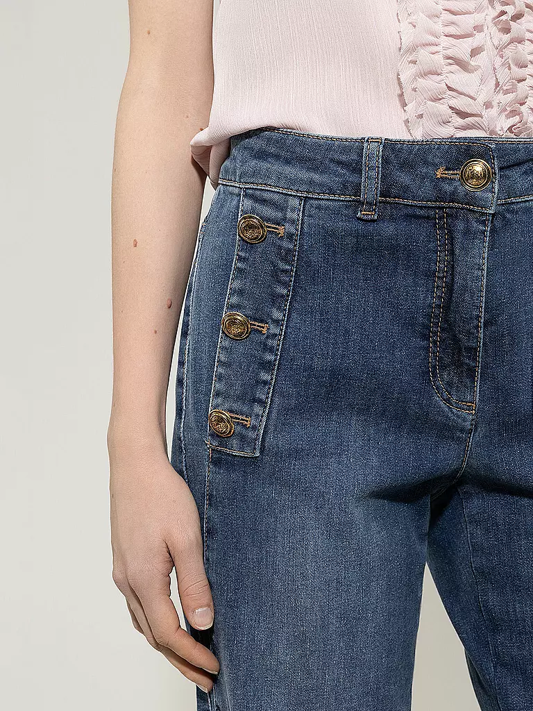 LUISA CERANO | Jeans Flared Fit | blau