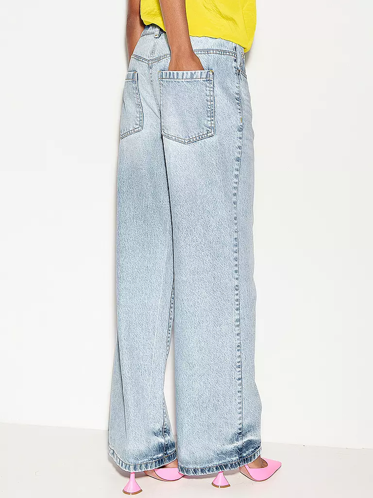 LUISA CERANO | Jeans Wide Leg  | dunkelblau