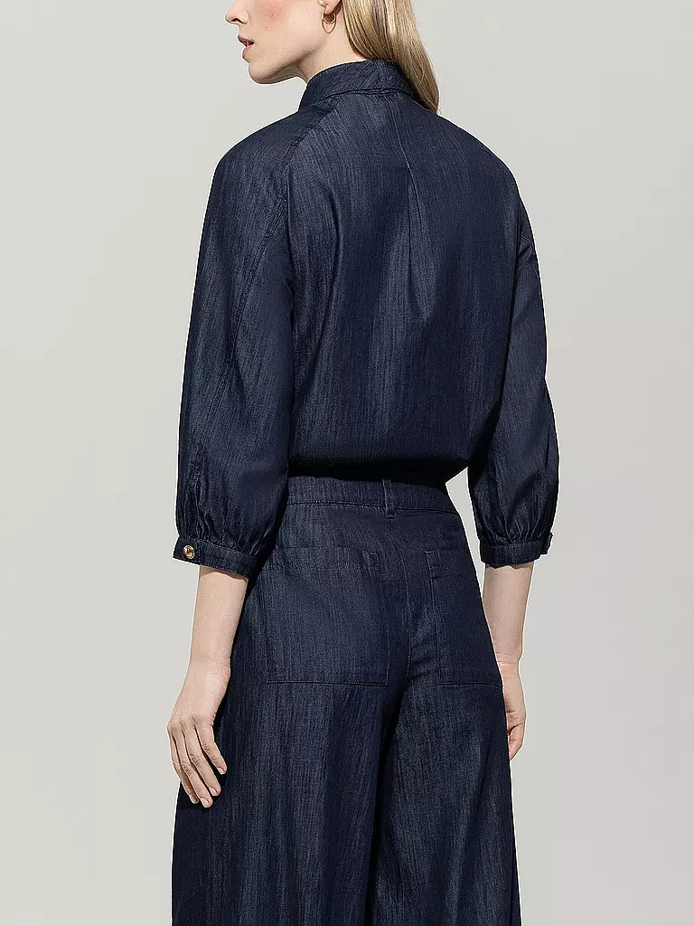 LUISA CERANO | Jeansbluse | blau