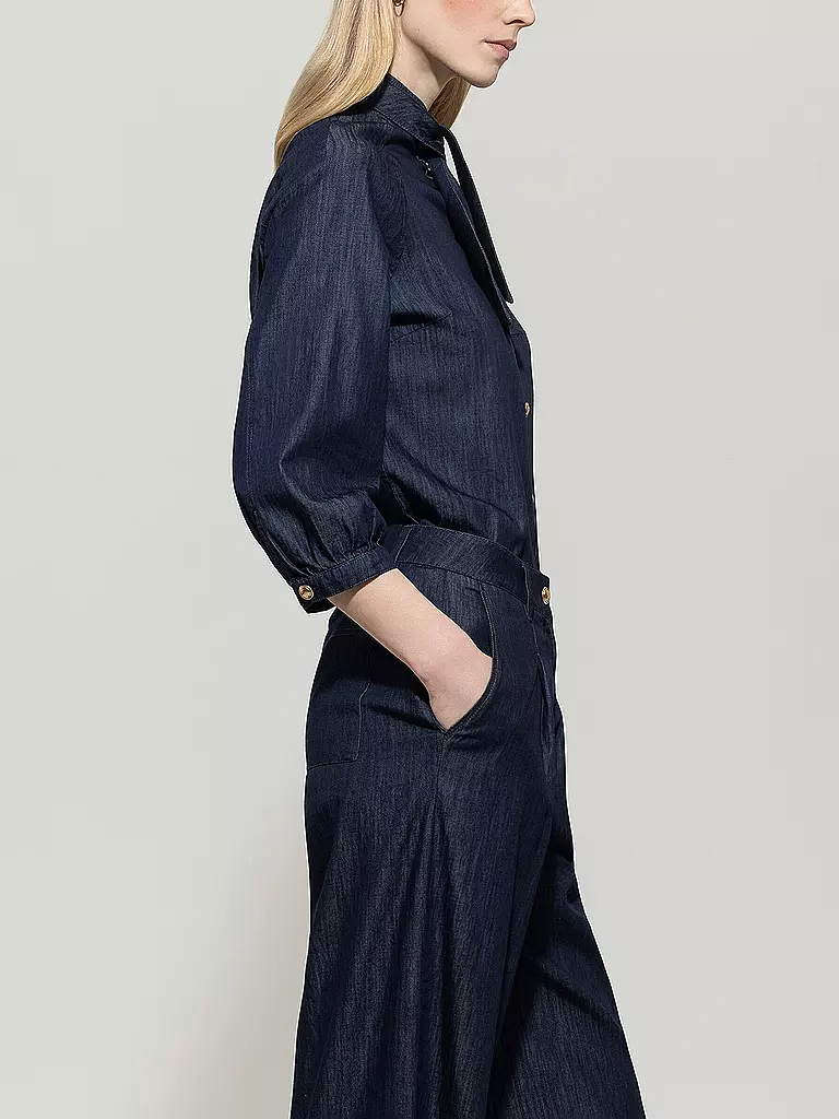 LUISA CERANO | Jeansbluse | blau