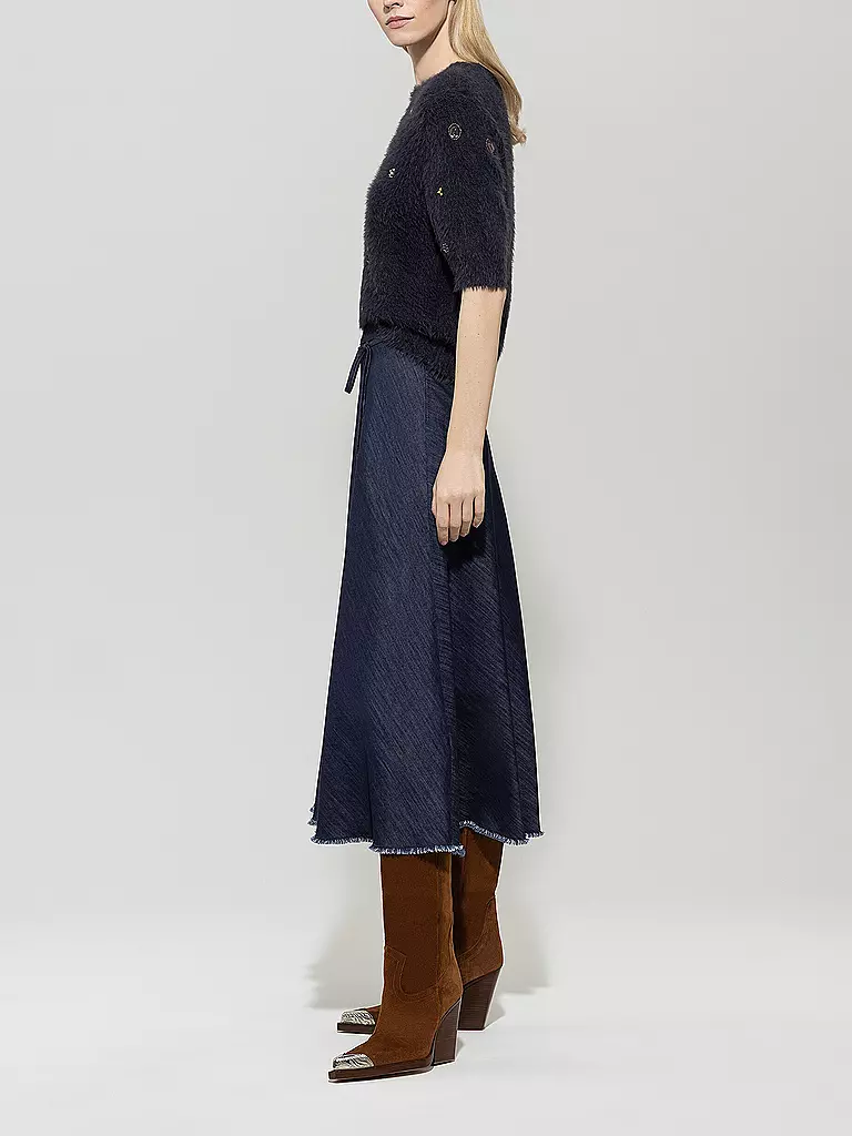 LUISA CERANO | Jeansrock  | blau