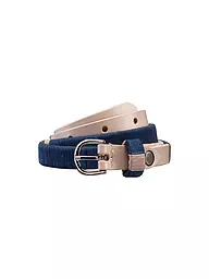 LUISA CERANO | Ledergürtel  | blau