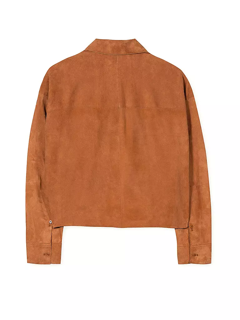 LUISA CERANO | Lederjacke | braun