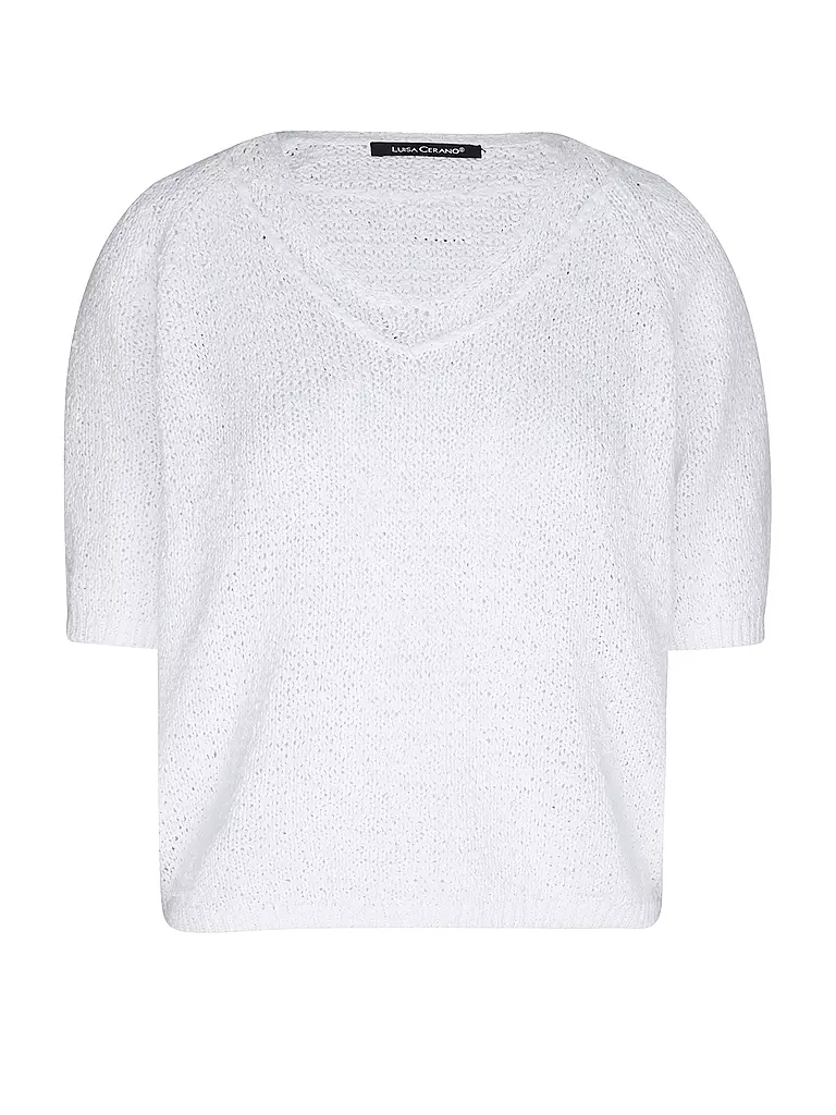 LUISA CERANO | Pullover  | weiss
