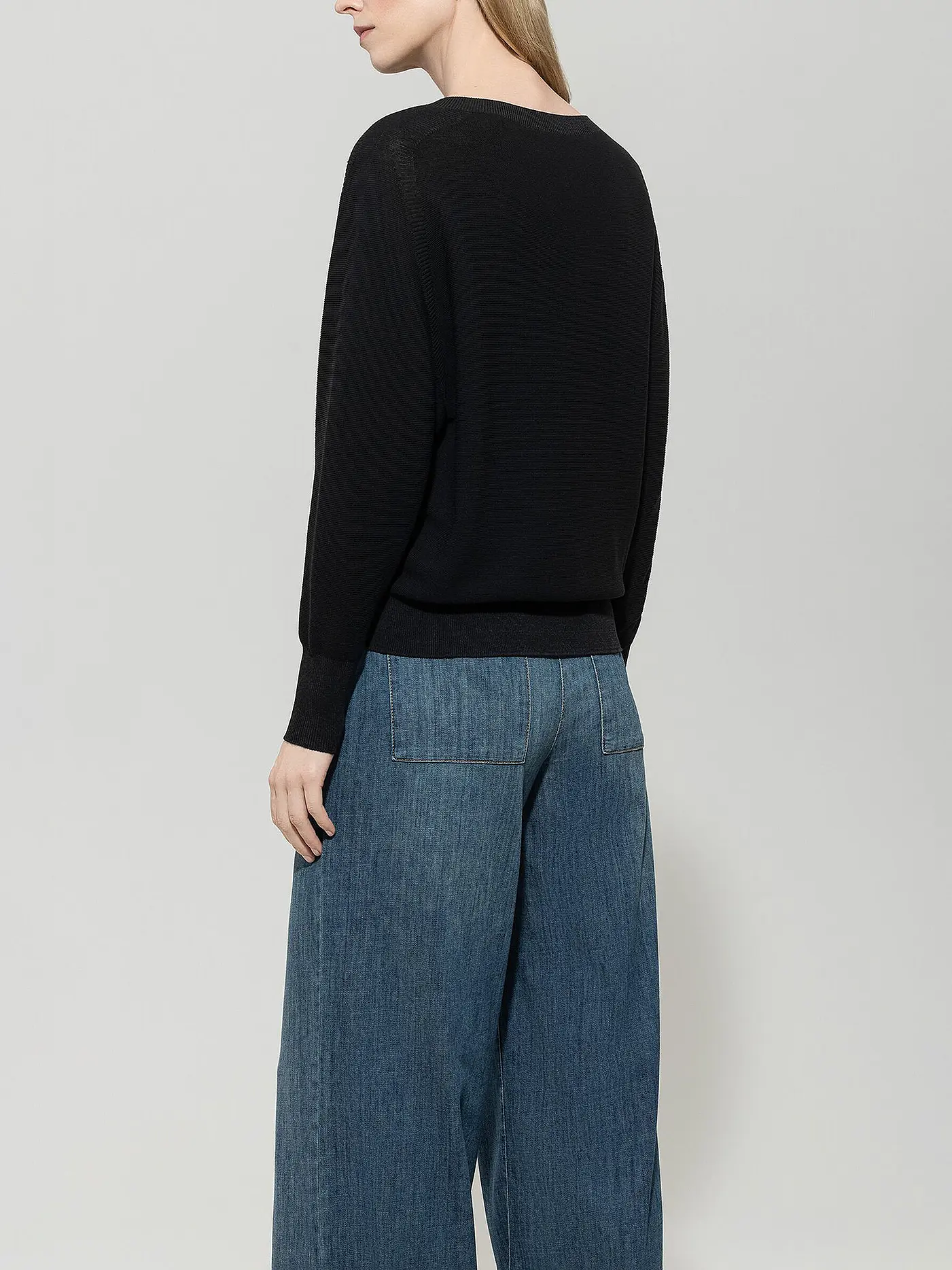 LUISA CERANO | Pullover  | schwarz