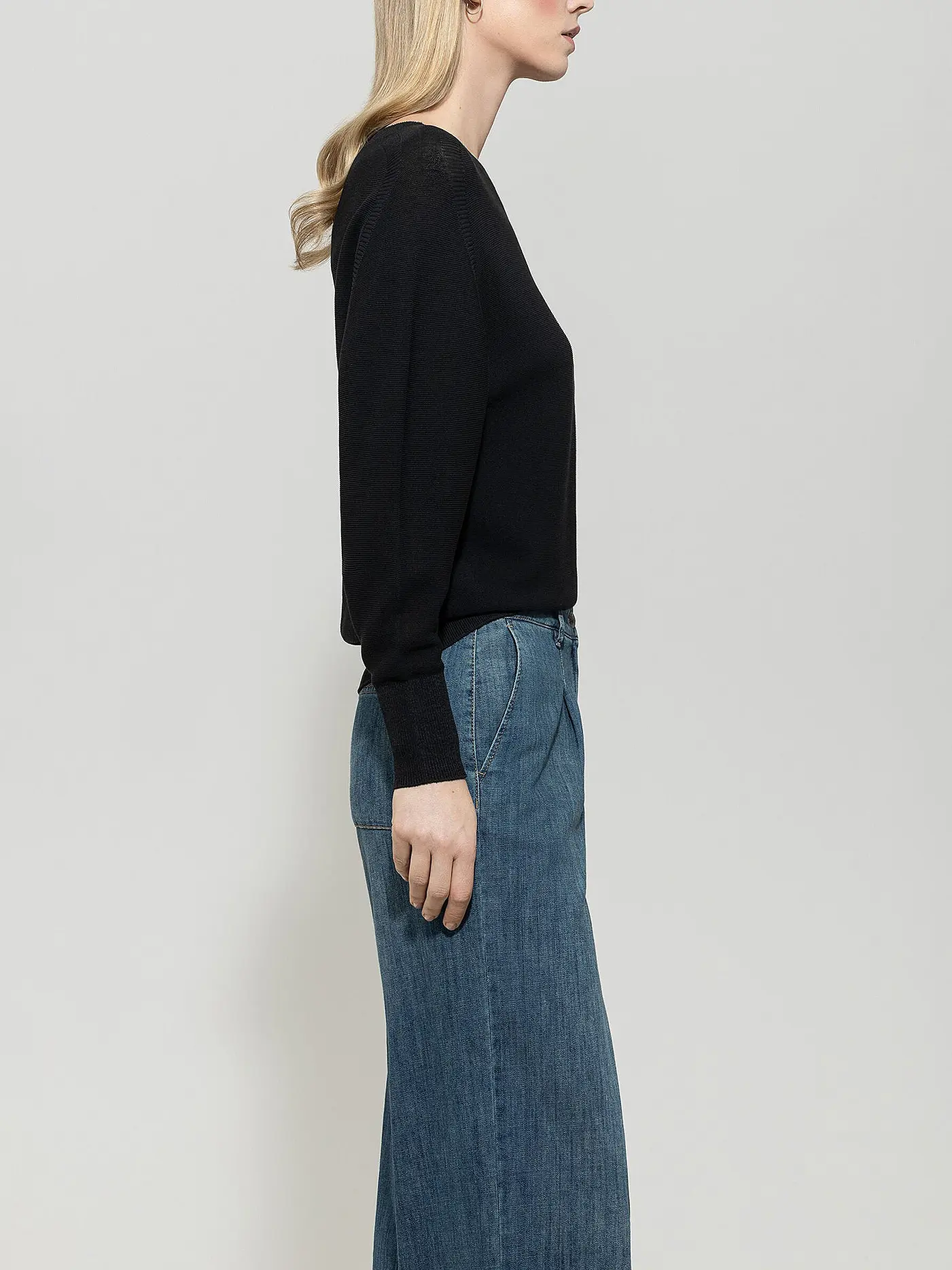 LUISA CERANO | Pullover  | schwarz