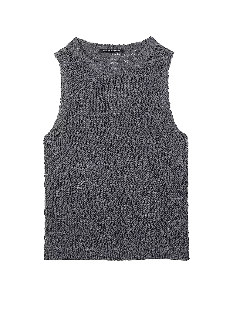 LUISA CERANO | Pullunder  | grau