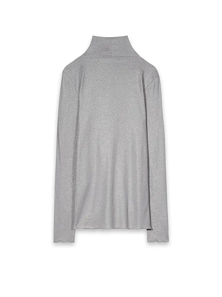 LUISA CERANO | Rollkragenpullover  | Silber
