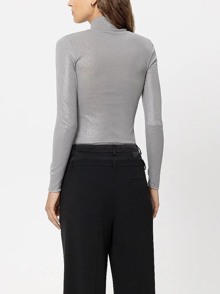 LUISA CERANO | Rollkragenpullover  | Silber