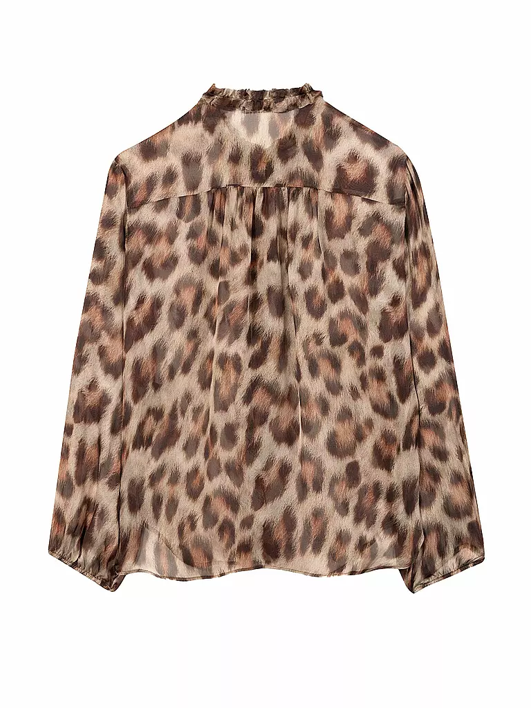 LUISA CERANO | Seidenbluse | braun