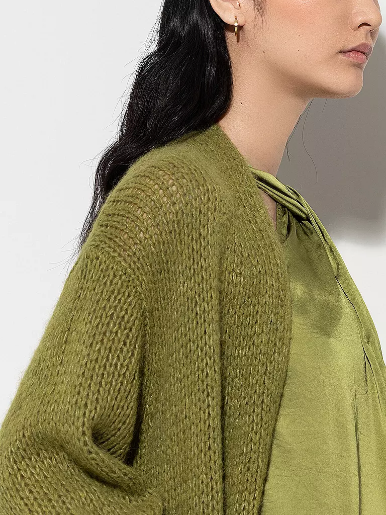 LUISA CERANO | Strickjacke | olive