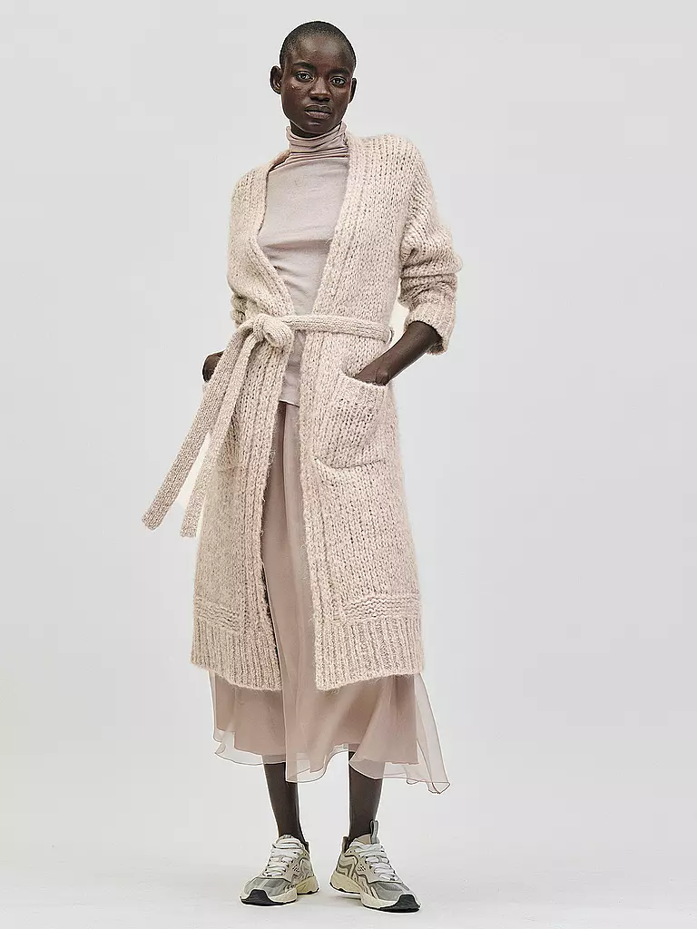 LUISA CERANO | Strickmantel | beige