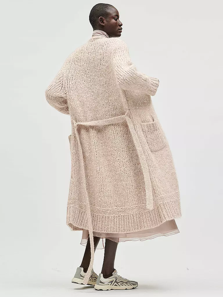LUISA CERANO | Strickmantel | beige