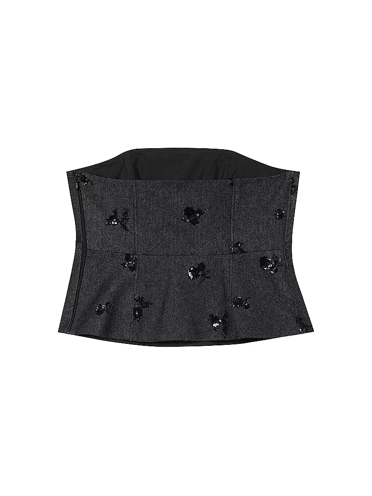 LUISA CERANO | Top - Corsage | dunkelblau