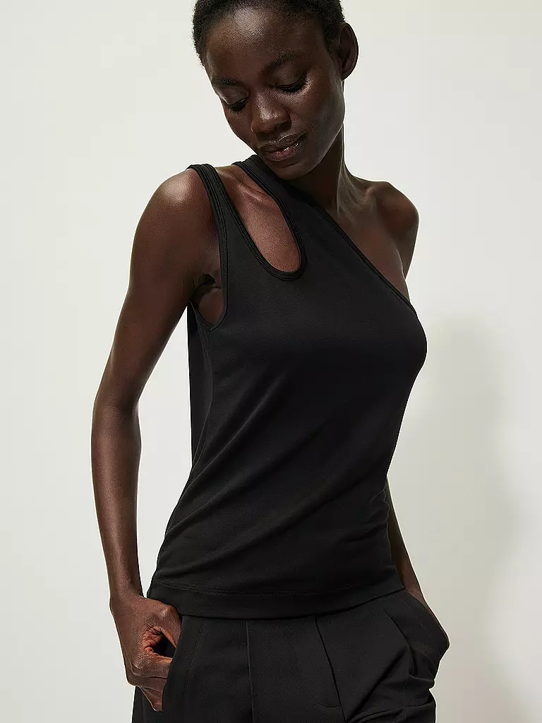 LUISA CERANO | Top  | schwarz