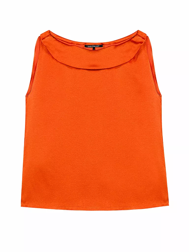 LUISA CERANO | Top | orange