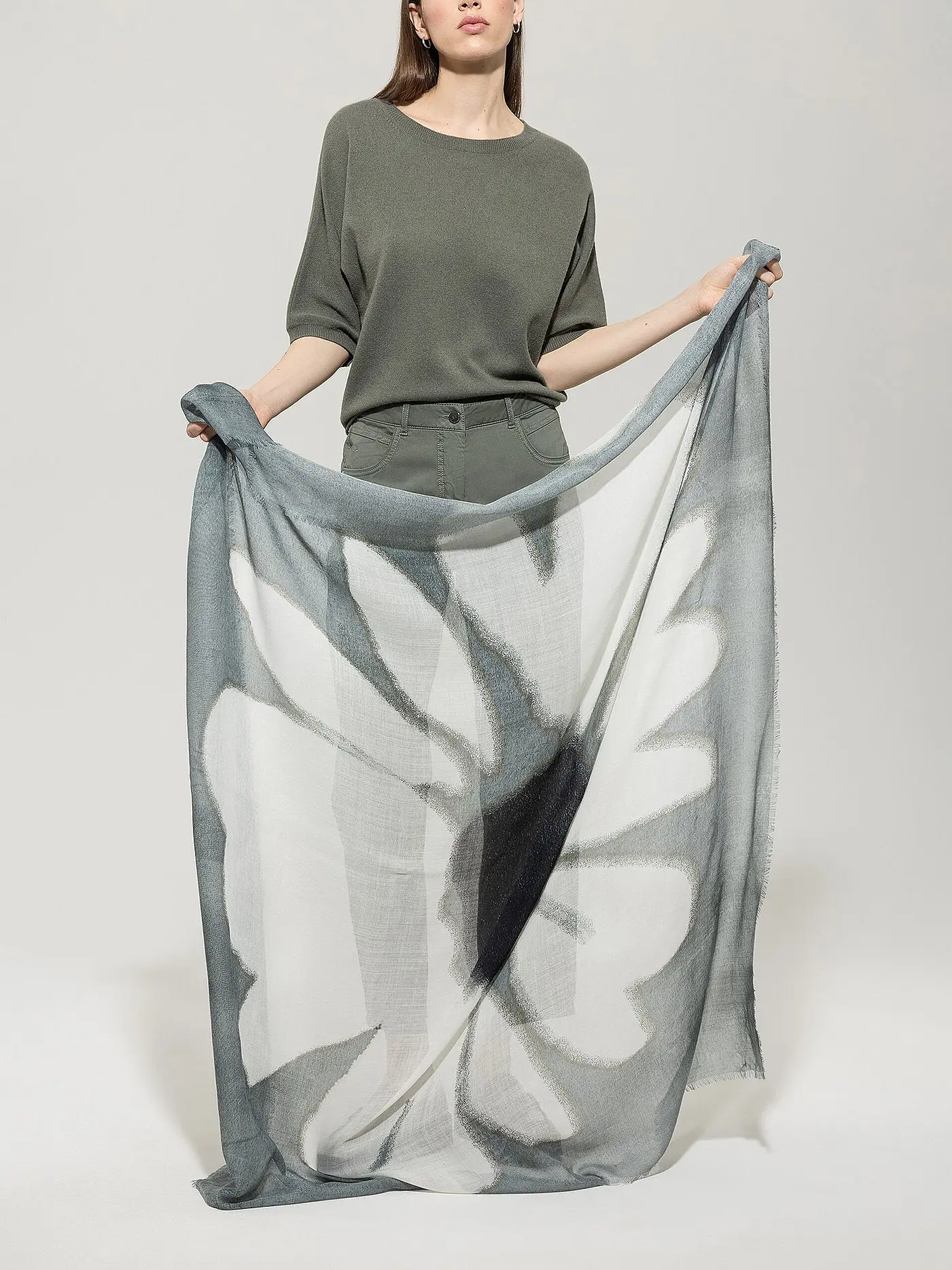 LUISA CERANO | Tuch  | blau