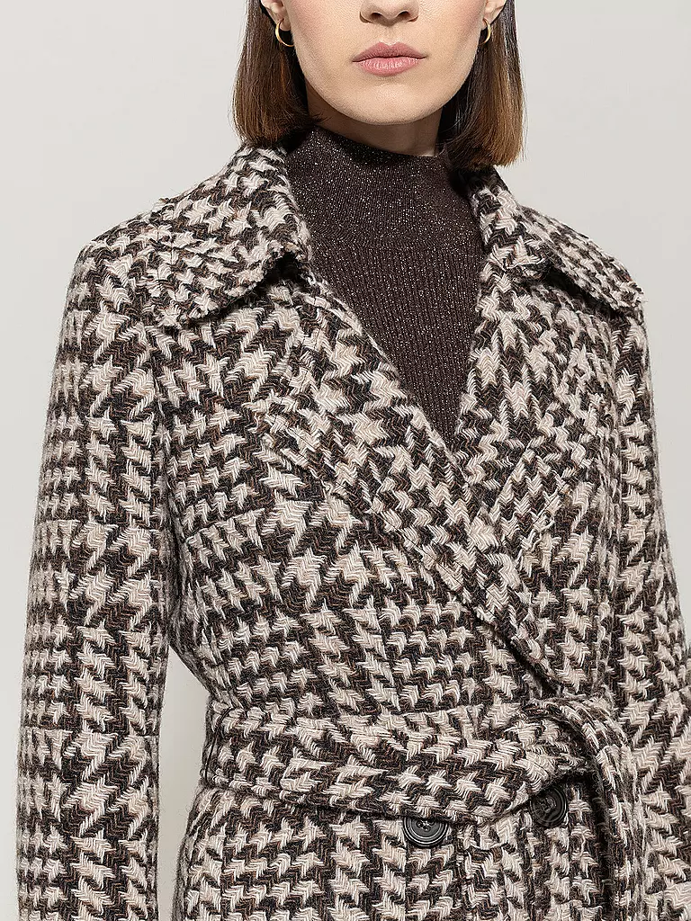 LUISA CERANO | Wollmantel | braun