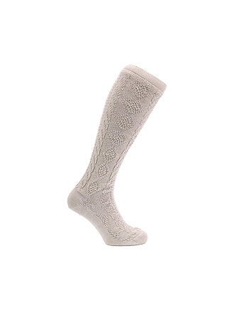 LUISE STEINER | Kniestrümpfe beige 