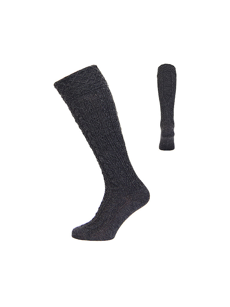 Kniestrümpfe anthra grau 44-45 herren