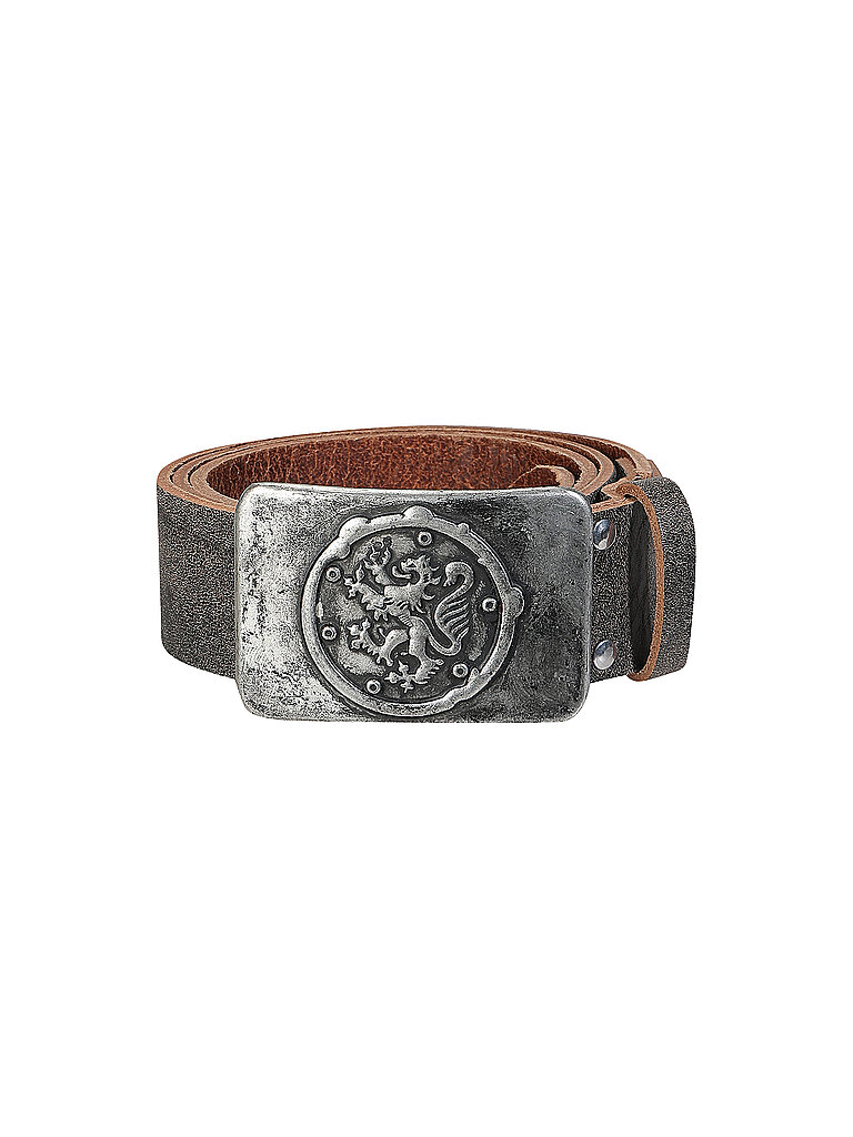 Trachtengürtel braun 85 herren