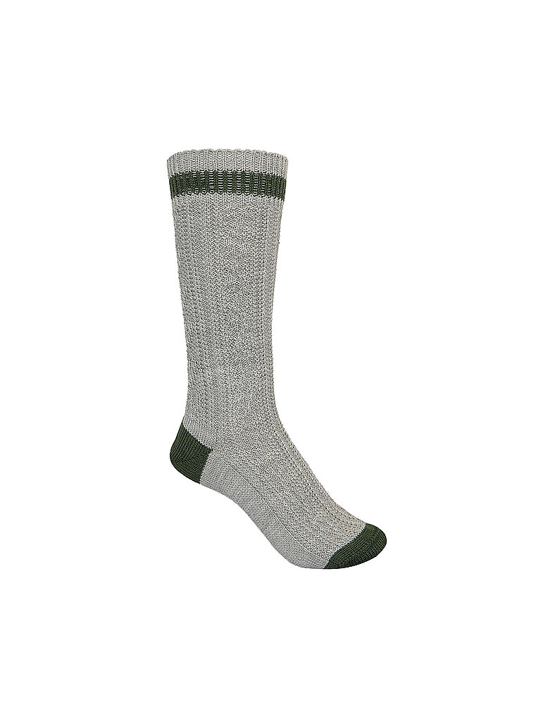 LUISE STEINER Socken stein-moos hellgrau | 40-41
